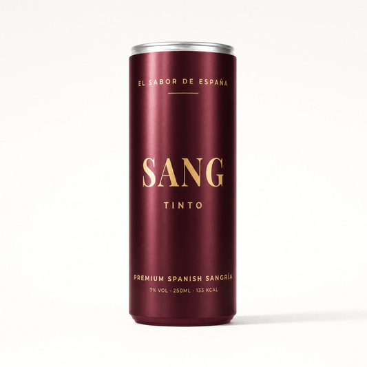 SANG Tinto - Rode sangría in blik · Tray van 12